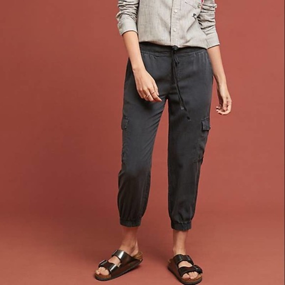 cloth & stone Pants - Cloth & Stone Utility Joggers Gray Size XS